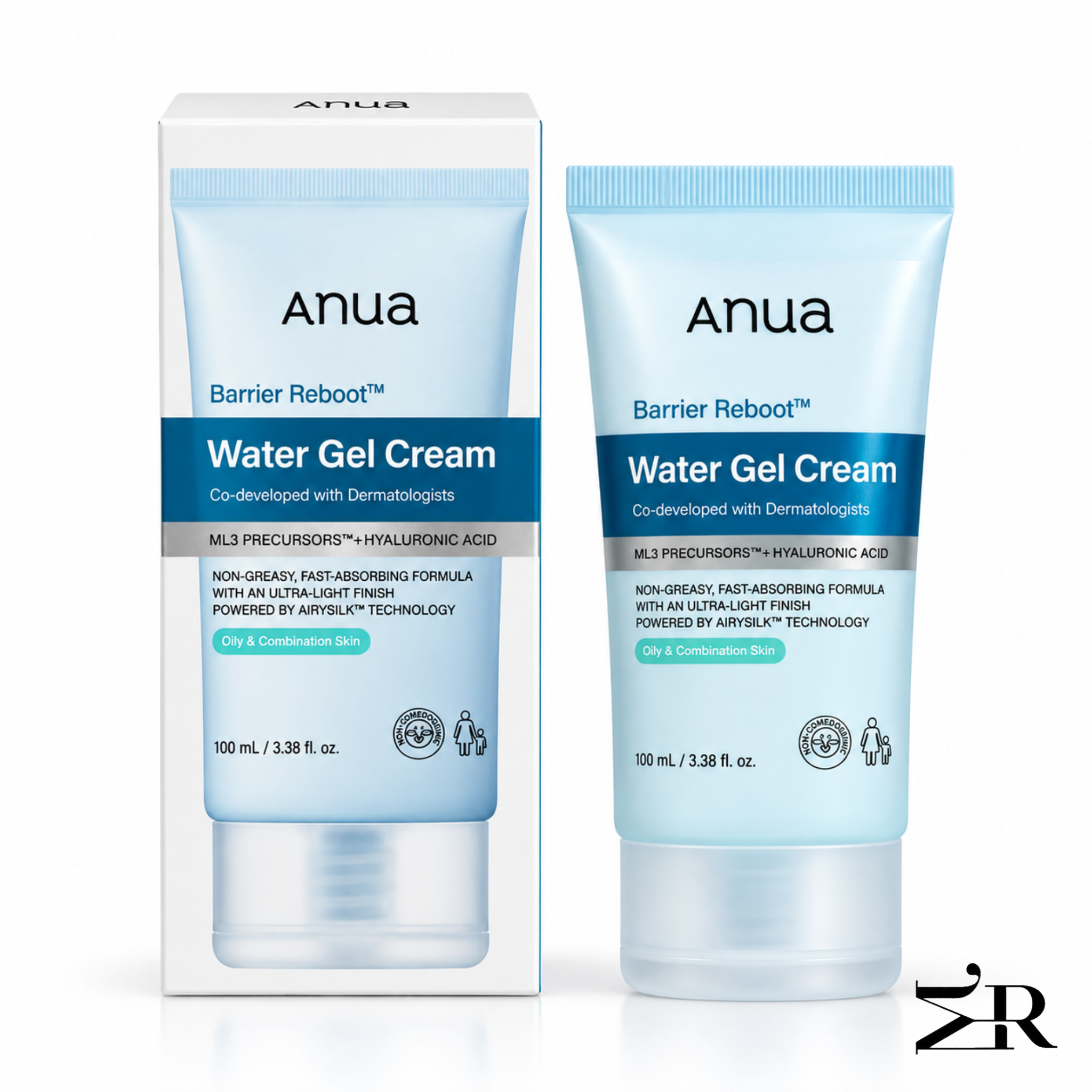 واتر ژل آبرسان پوست چرب و مختلط آنواAnua Water Gel Cream